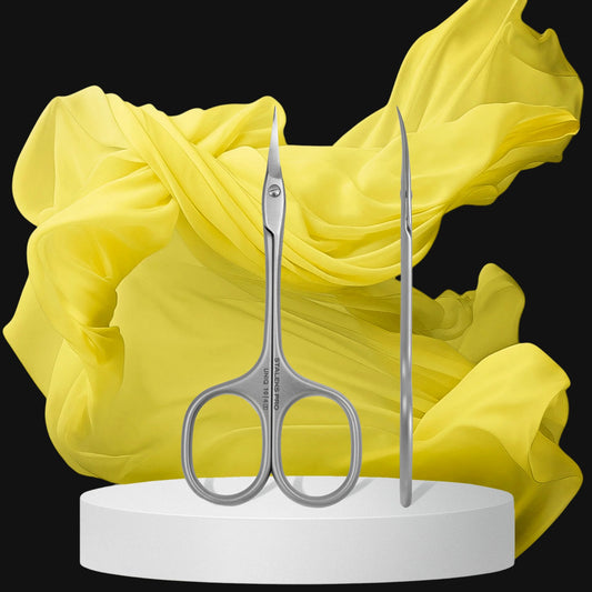 Professional Cuticle Scissors "Ballerina" UNIQ 10 TYPE 4 -SQ-10/4- STALEKS by kvadrat store