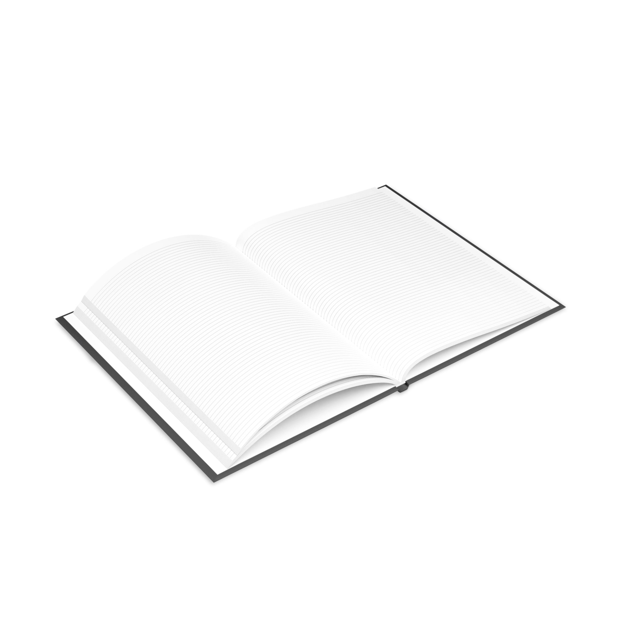Royal Aura: America Hardcover Notebook with Puffy Covers by Printify