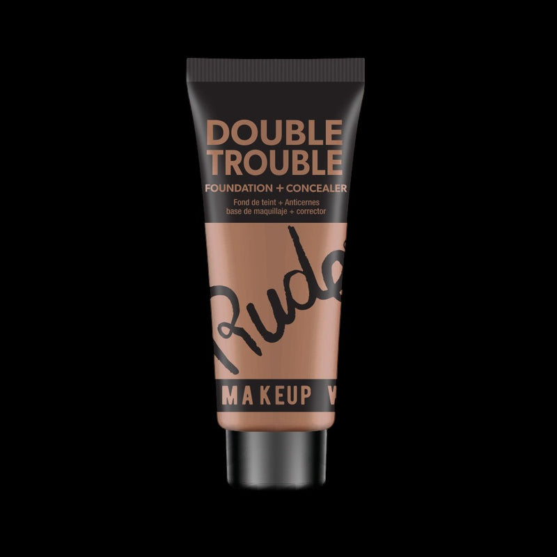 RUDE Double Trouble Foundation + Concealer - Walnut 19 by VYSN