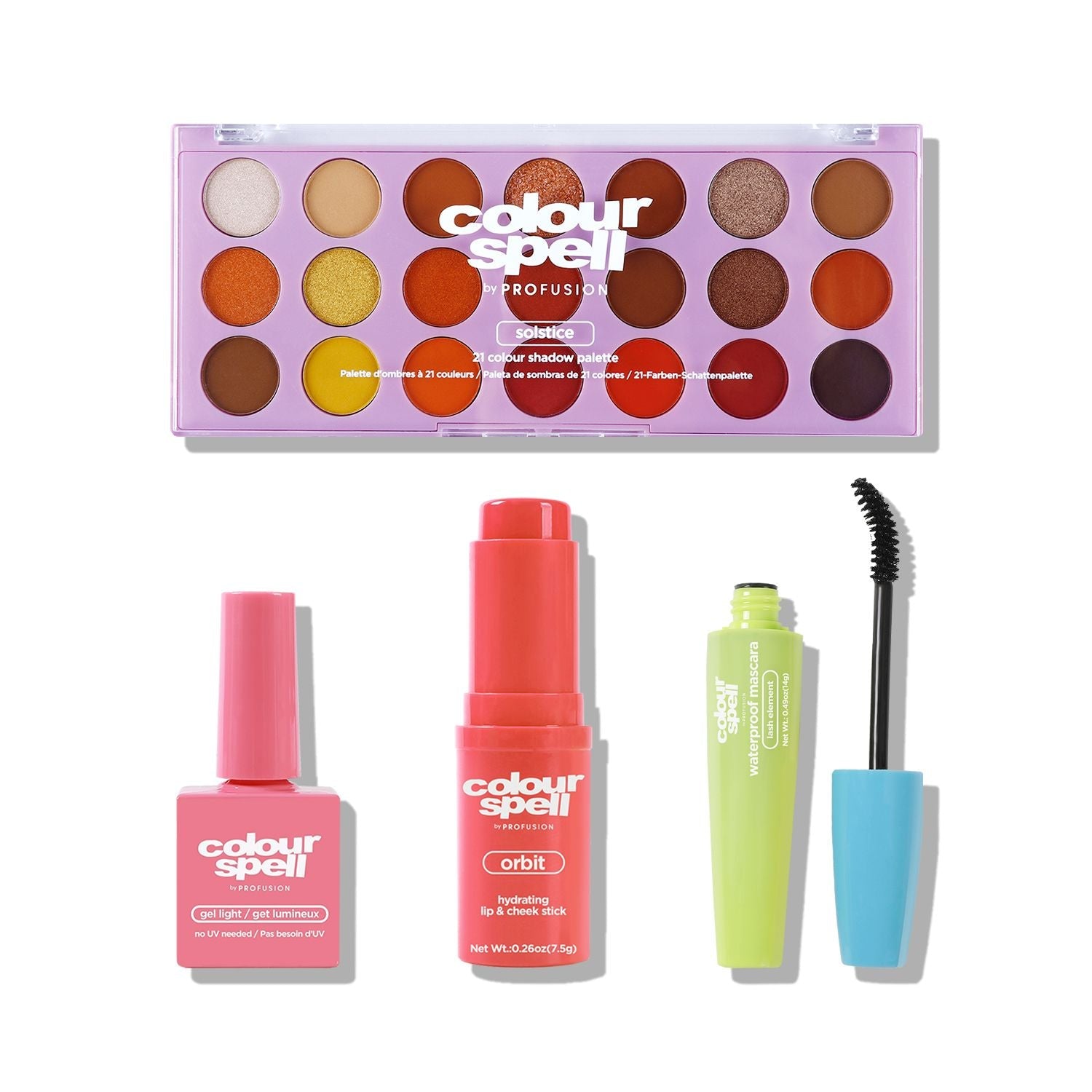 #GRWM Collection- Mascara, Blush, Nail & Shadows by ColourSpell