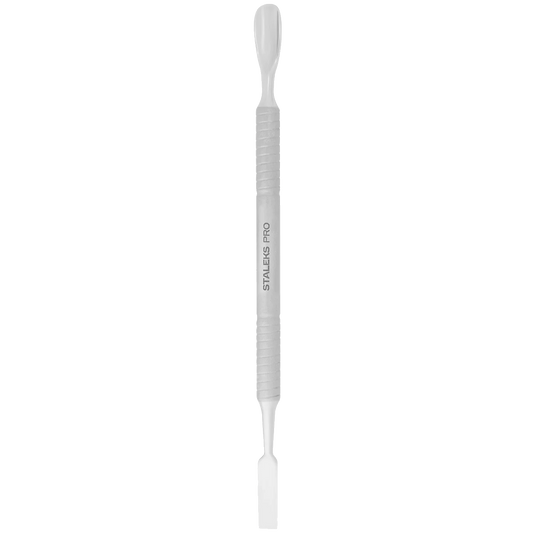 STALEKS BEAUTY & CARE 30 TYPE 2 CUTICLE PUSHER ROUNDED PUSHER AND RECTANGULAR PUSHER PBC-30/2- STALEKS™ by kvadrat store