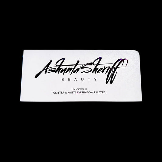 Ashunta Sheriff Beauty Unicorn II Glitter & Matte Shadow Palette by Ashunta Sheriff Beauty