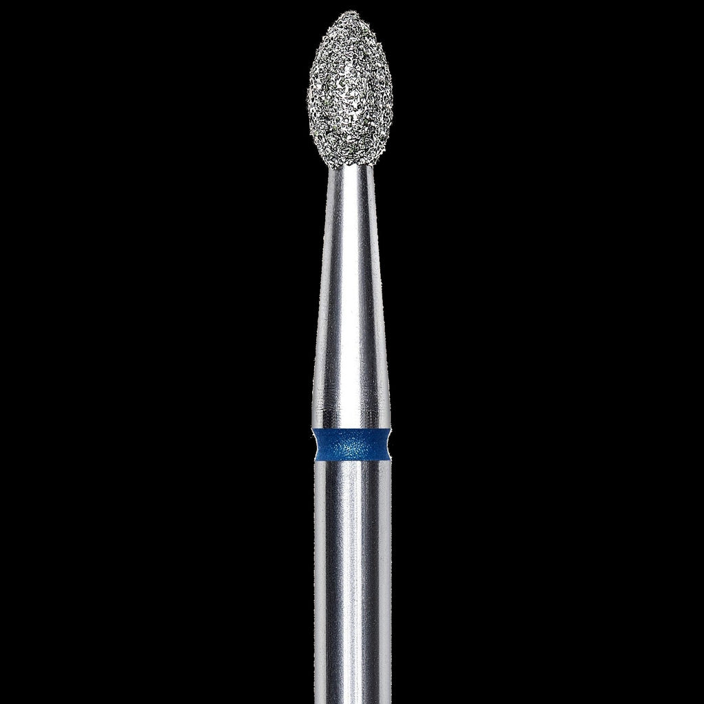 DIAMOND NAIL DRILL BIT, "BUD", BLUE, HEAD DIAMETER 2.5/4.5MM (FA60B025/4.5) - STALEKS™ by kvadrat store