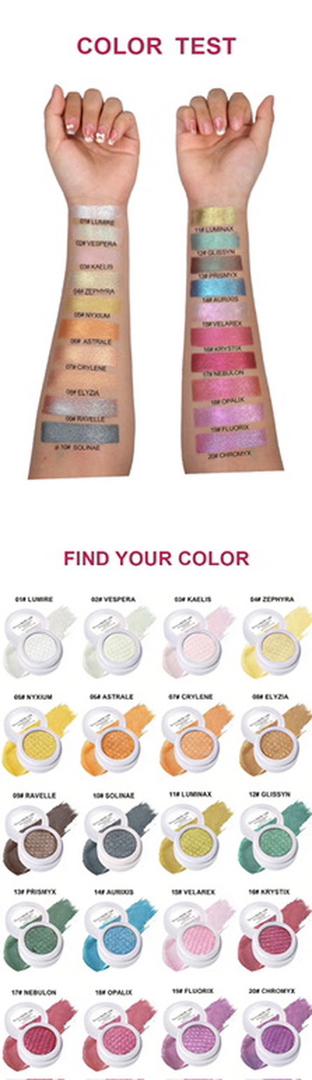 Velvet Glow Radiance Eyeshadow - Vegan, Gluten-Free, Nut-Free, Egg-Free by EpiLynx