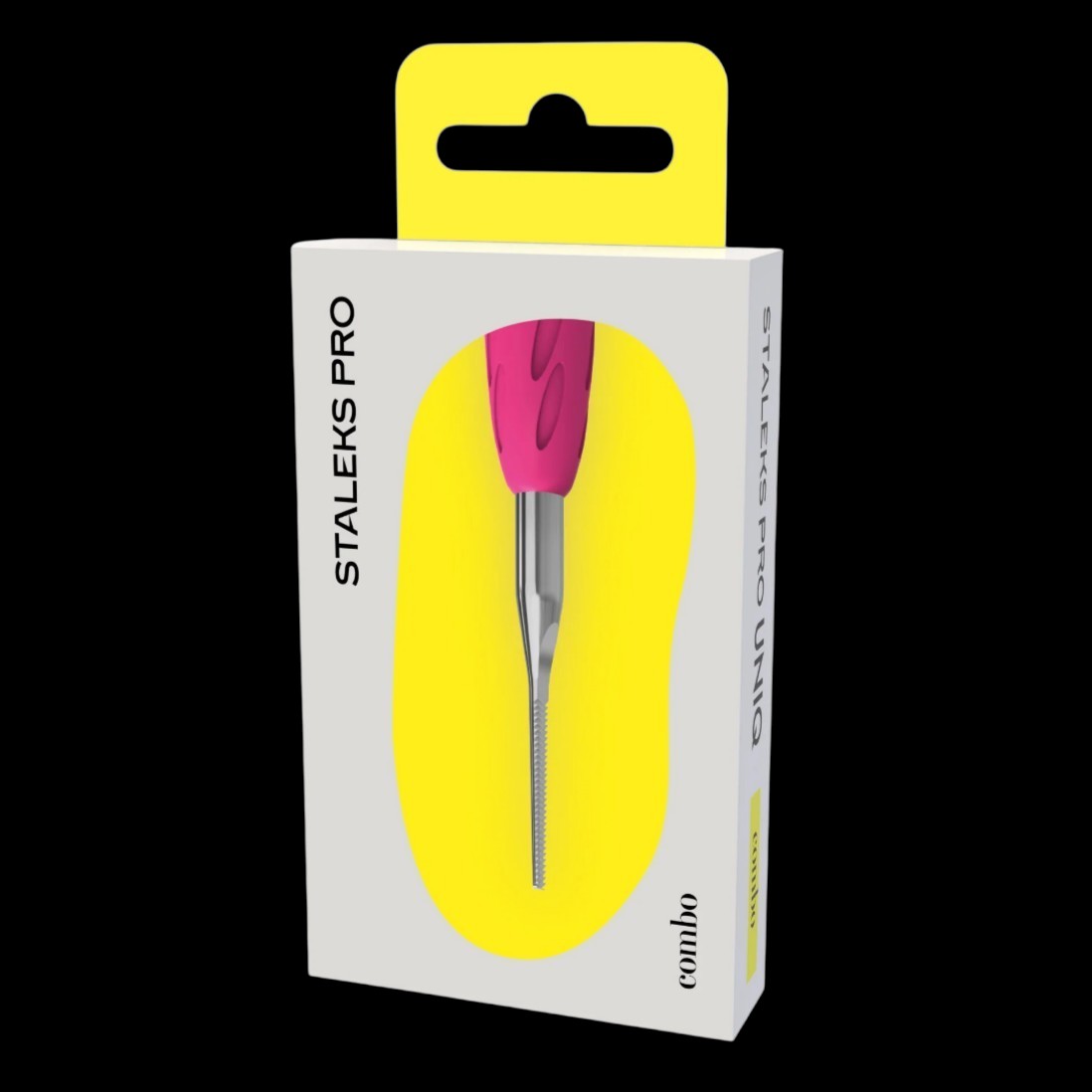 Working Part Of The Pusher Combo UNIQ 36 Straight Narrow Toenail File -STALEKS by kvadrat store
