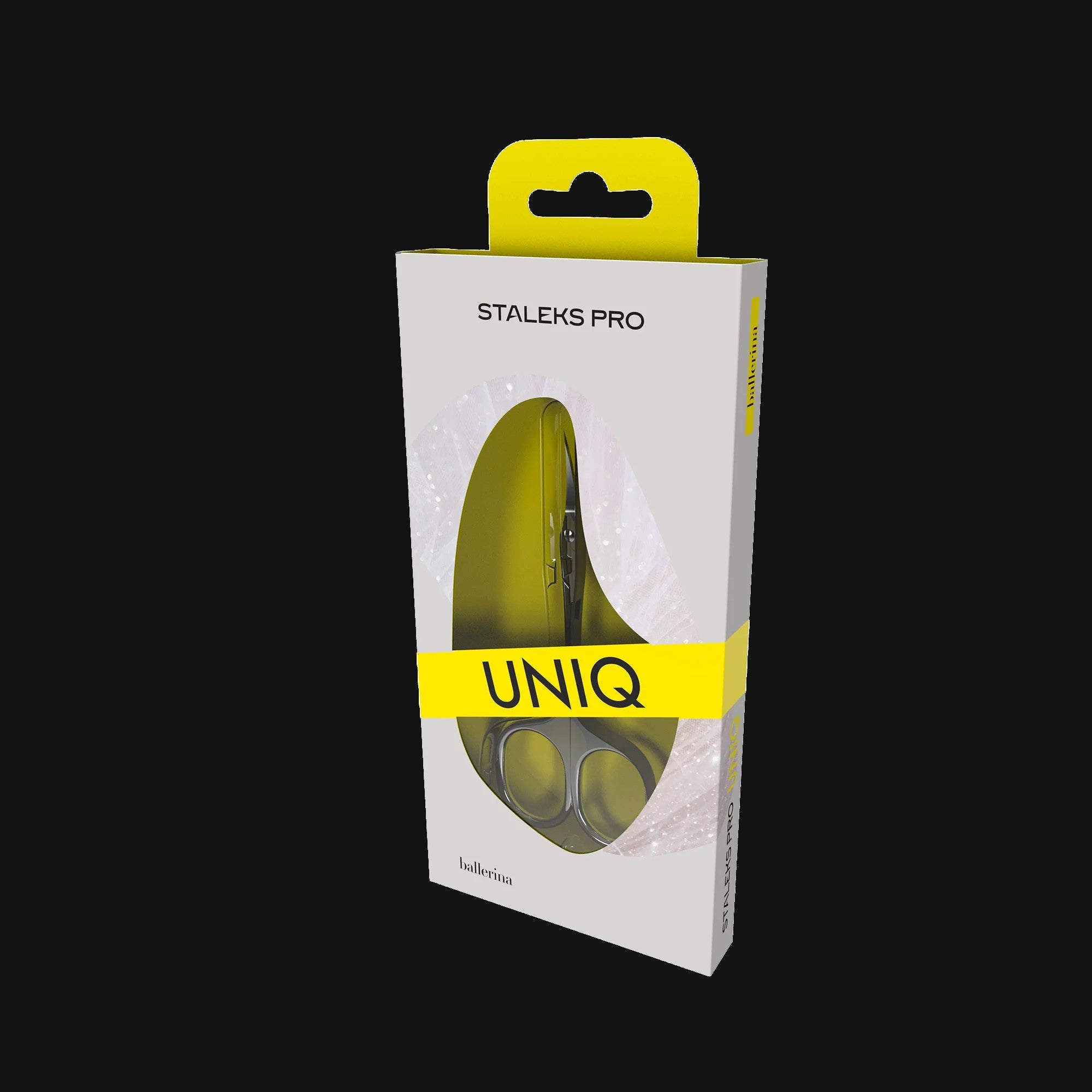 Professional Cuticle Scissors "Ballerina" UNIQ 10 TYPE 4 -SQ-10/4- STALEKS by kvadrat store
