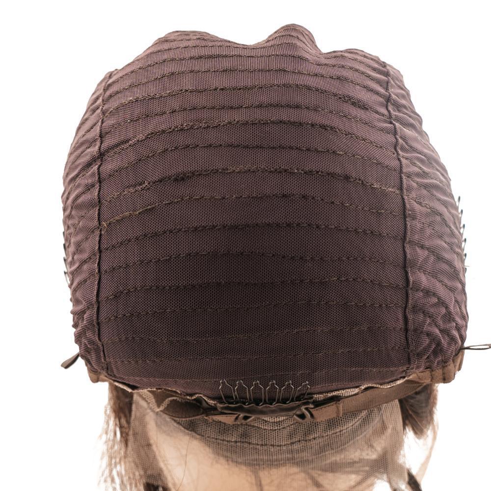 Coffee 13x4 Transparent Lace Front 100% Human Hair Bob Wig by Private Label