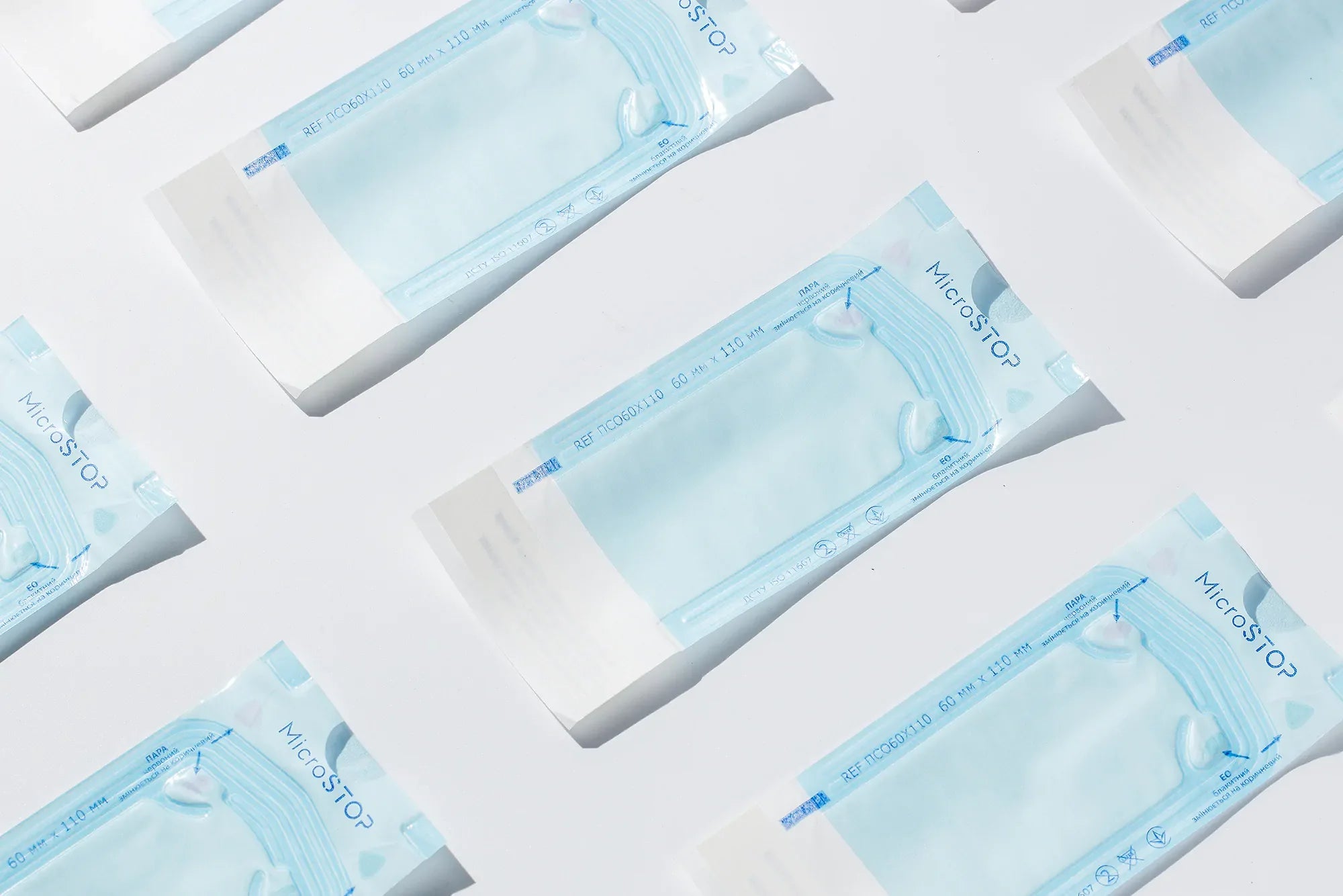 MicroStop self-adhesive pouches for AUTOCLAVE ONLY, 60x110 mm (200 pcs) by kvadrat store