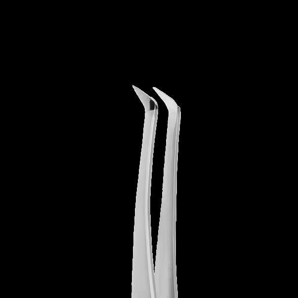 STALEKS PRO EXPERT 40/12 PROFESSIONAL EYELASH TWEEZERS (CURVED, 65°) TE-40/12 - STALEKS™ by kvadrat store