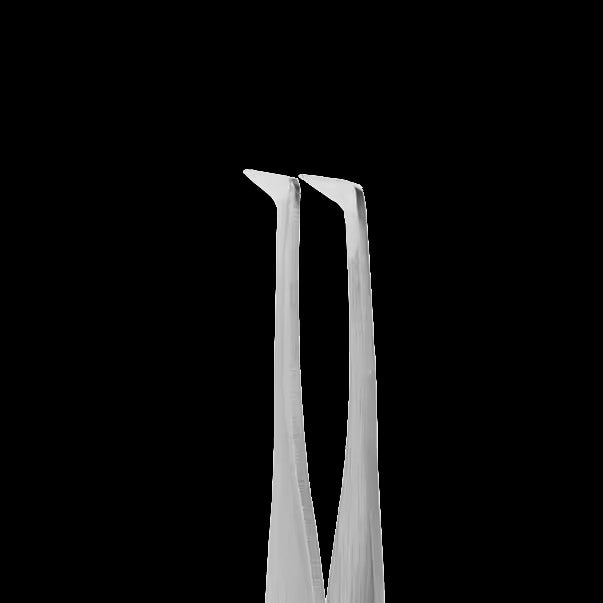 STALEKS PRO EXPERT 40 TYPE 8 EYELASH TWEEZERS L-FORM, 85° TE-40/8 - STALEKS™ by kvadrat store