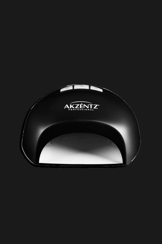 Akzentz - Black Led Compact Lamp by kvadrat store