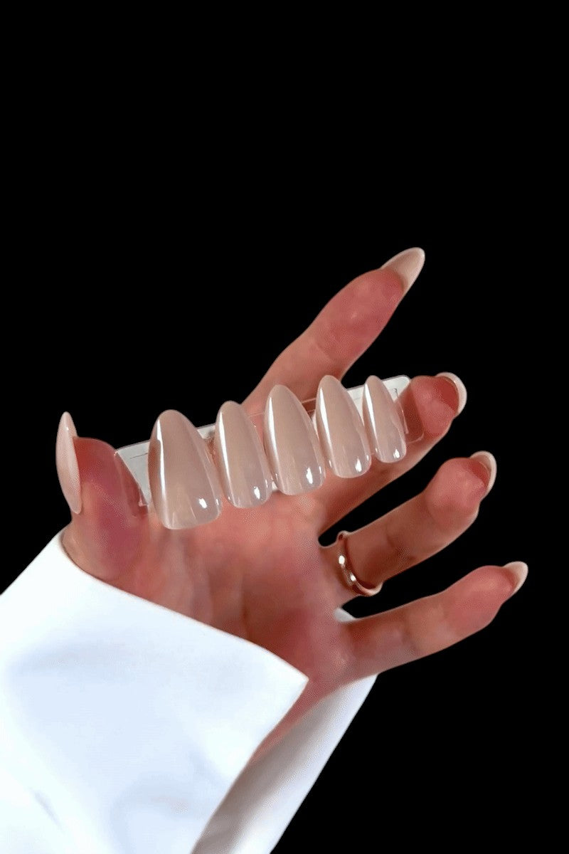 Vanilla Sugar Pop | Soft & Durable Press-On Nails by Bonmuz