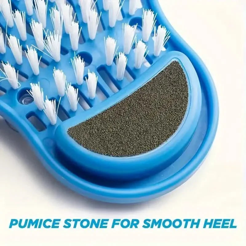 2-Piece Set: Foot Washing Brush Foot Scrub with Suction Cup by DailySale