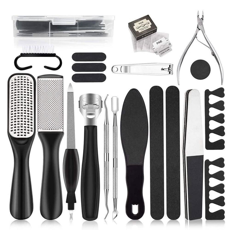 20-in-1 Professional Pedicure Kit, Foot Care File Set for Callus and Dead Skin Remover by DailySale