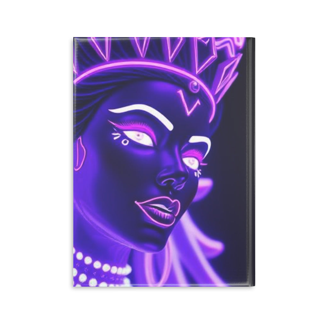 Royal Aura: Thee Empress Hardcover Notebook with Puffy Covers by Printify