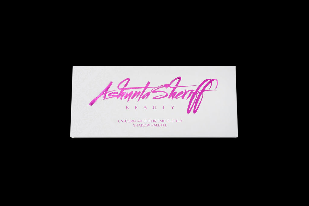Ashunta Sheriff Beauty Unicorn Multichrome Glitter Shadow Palette by Ashunta Sheriff Beauty