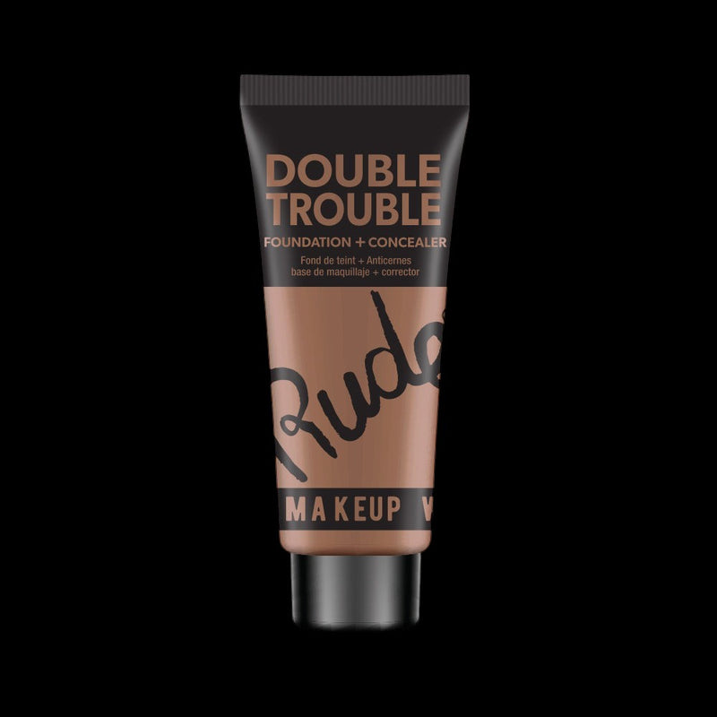 RUDE Double Trouble Foundation + Concealer - Espresso 20 by VYSN