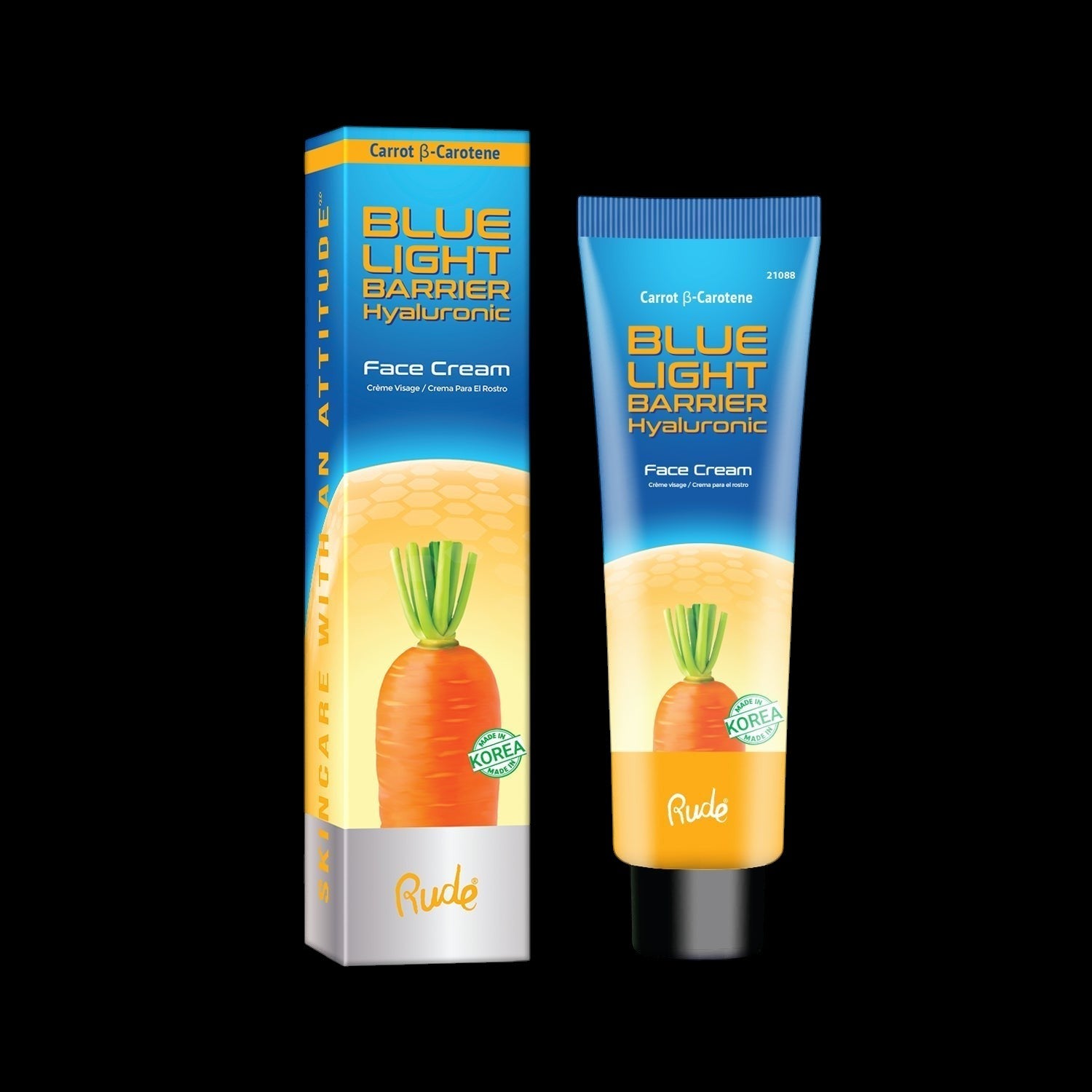 RUDE Blue Light Barrier Hyaluronic Face Cream by VYSN
