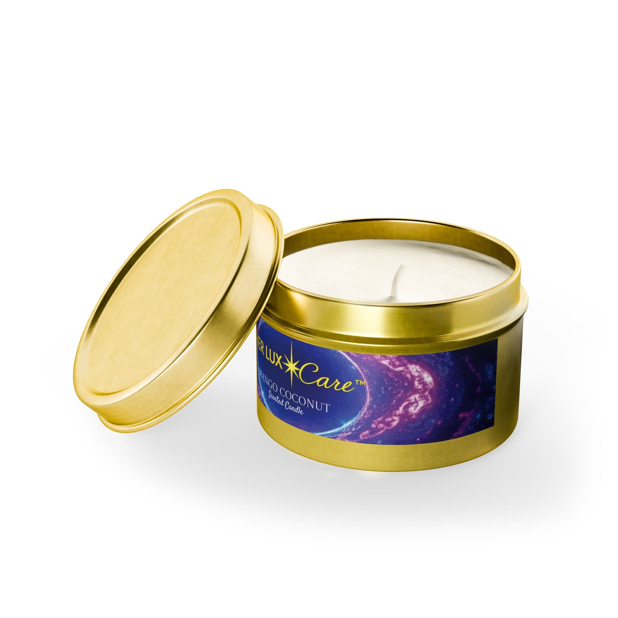 Mango Coconut Tin Candles