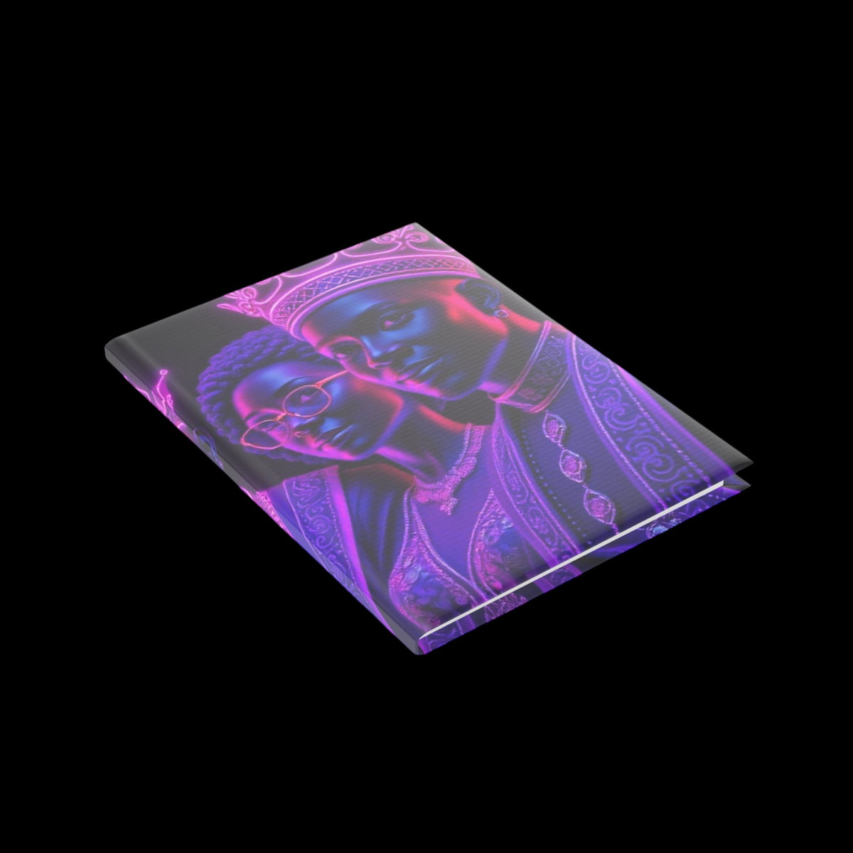 Royal Aura: Royal Family Hardcover Notebook with Puffy Covers - AetherLux.Shop