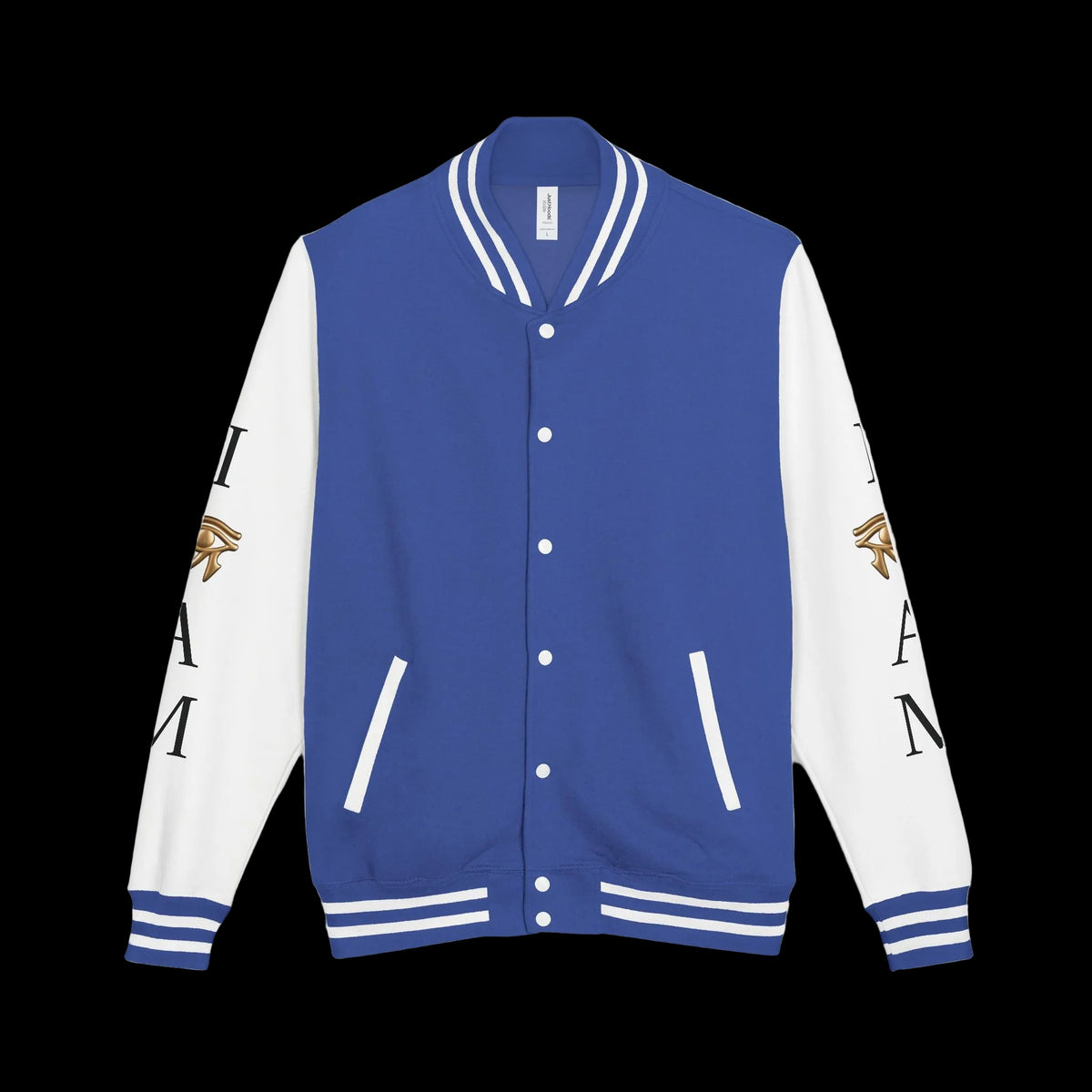 I Am That I Am Ankh Letterman Jacket - AetherLux.Shop