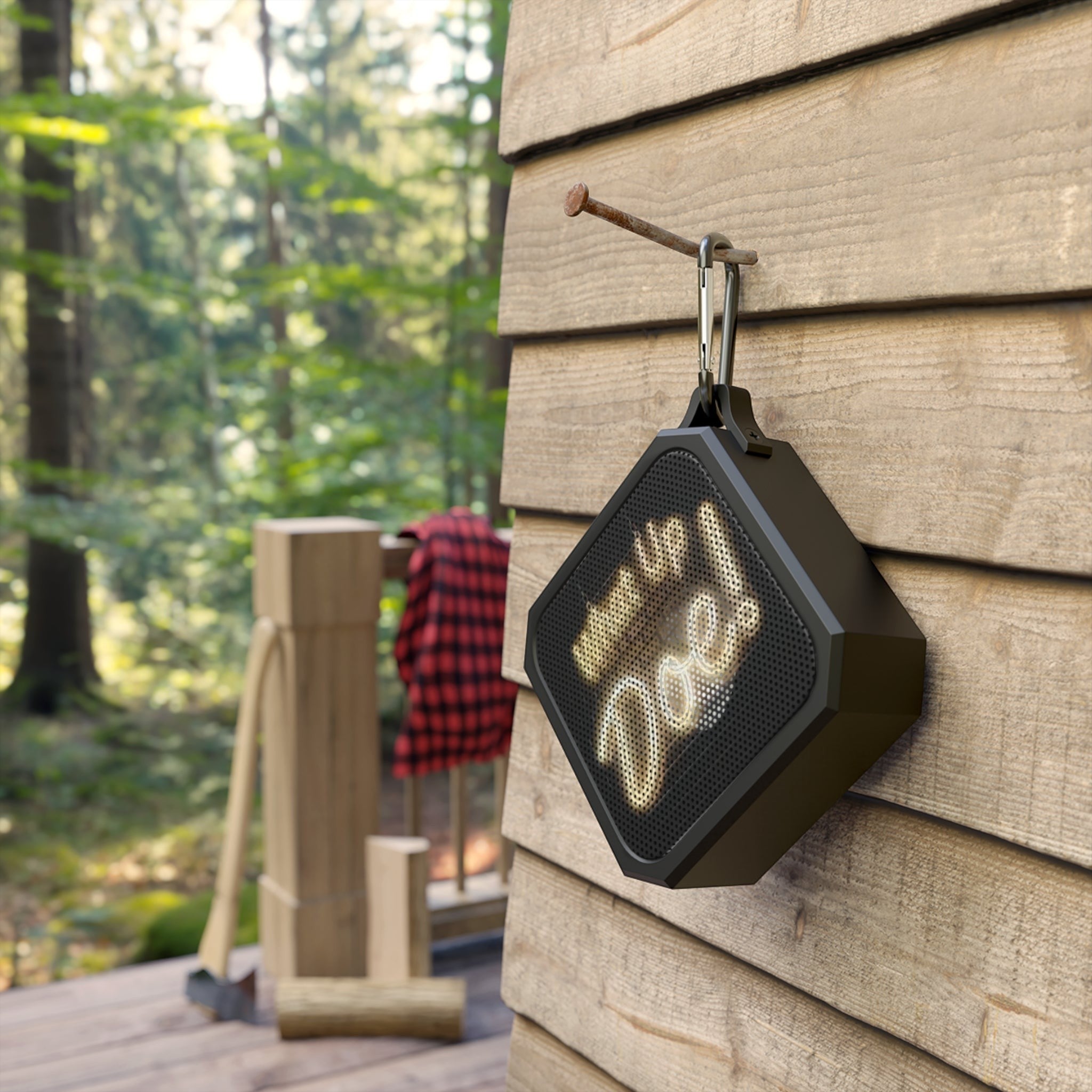 What Up Doe! Outdoor Bluetooth Speaker (YELLOW) by Printify