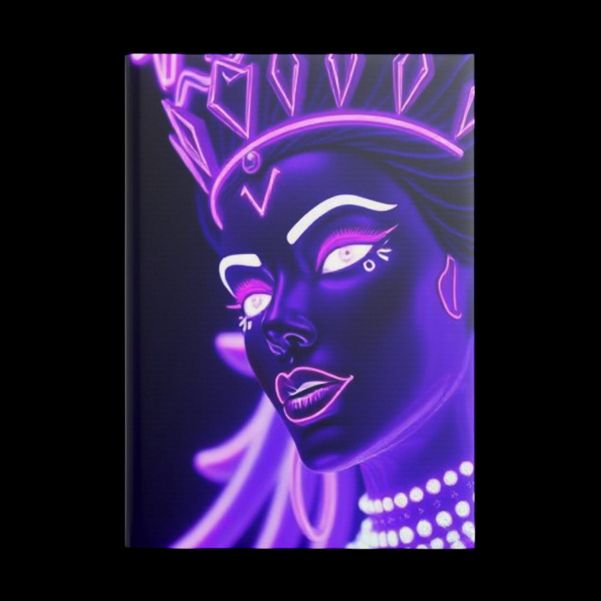 Royal Aura: Thee Empress Hardcover Notebook with Puffy Covers - AetherLux.Shop