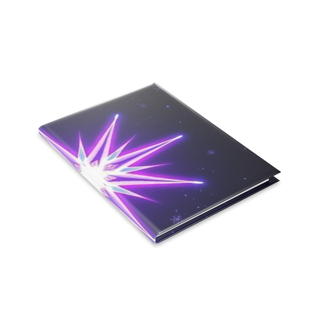 Royal Aura: Yule Star Glow Hardcover Notebook with Puffy Covers
