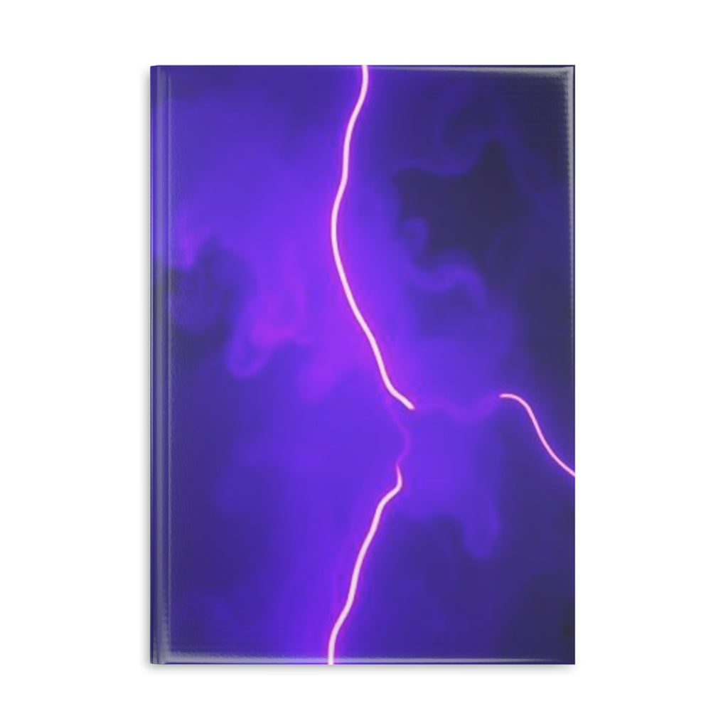 Royal Aura: Thunder & Lightening Hardcover Notebook with Puffy Covers