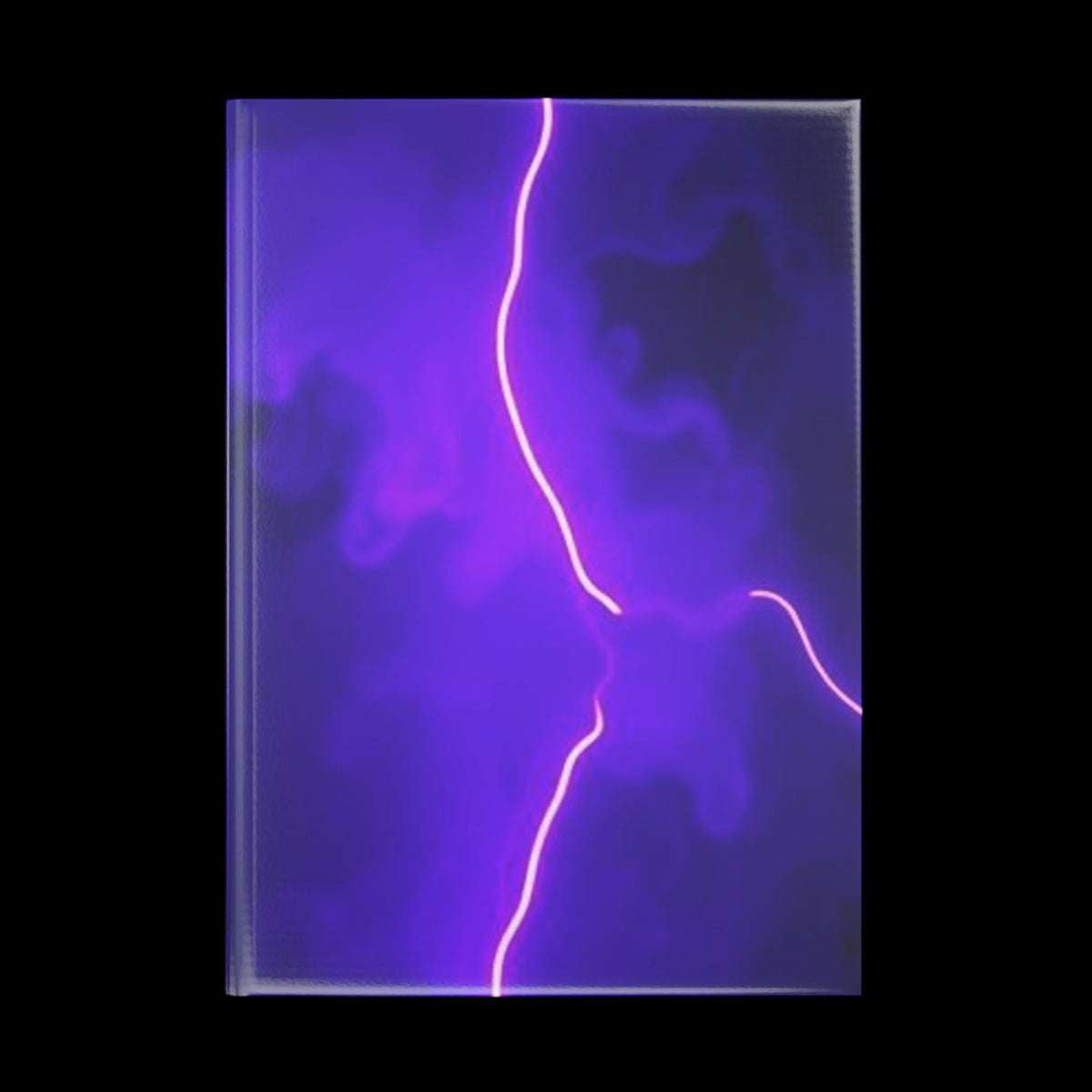 Royal Aura: Thunder & Lightening Hardcover Notebook with Puffy Covers - AetherLux.Shop