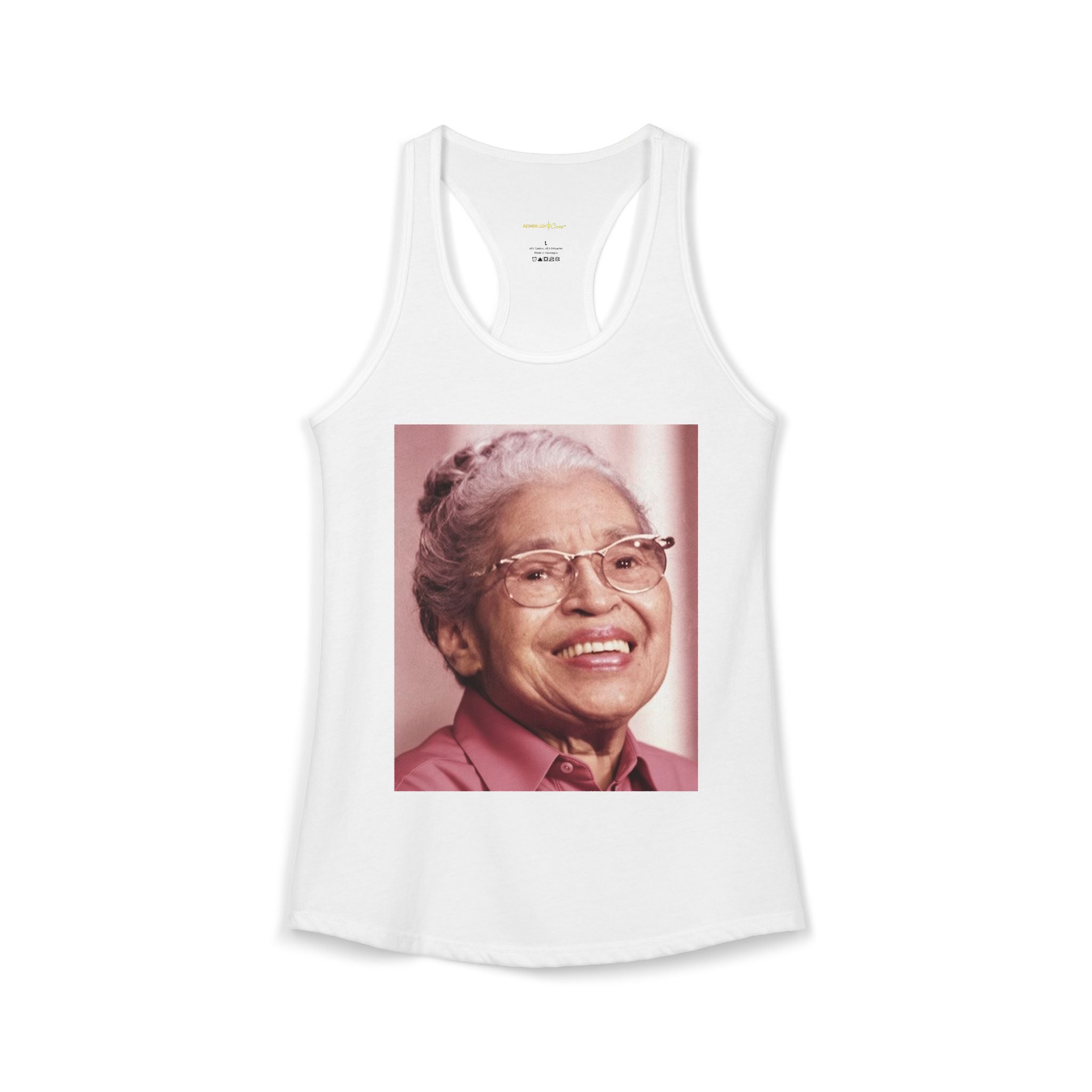Unisex Rosa Racerback Tank