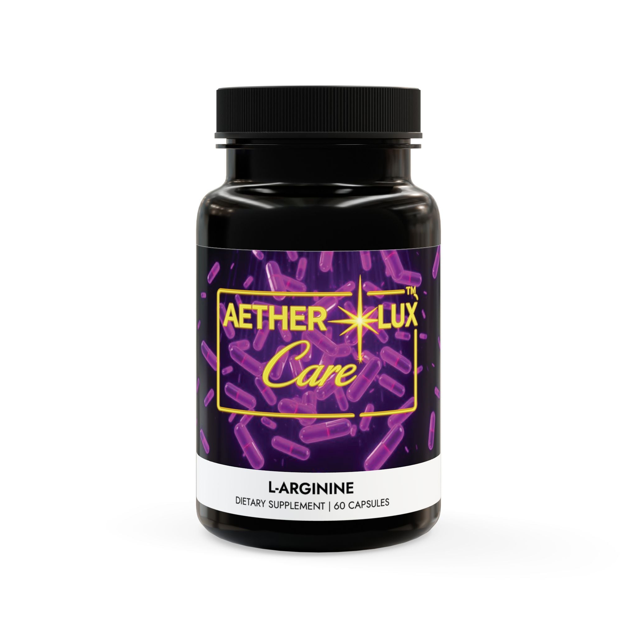 AetherLux L-Arginine Supplement (60 Capsules)