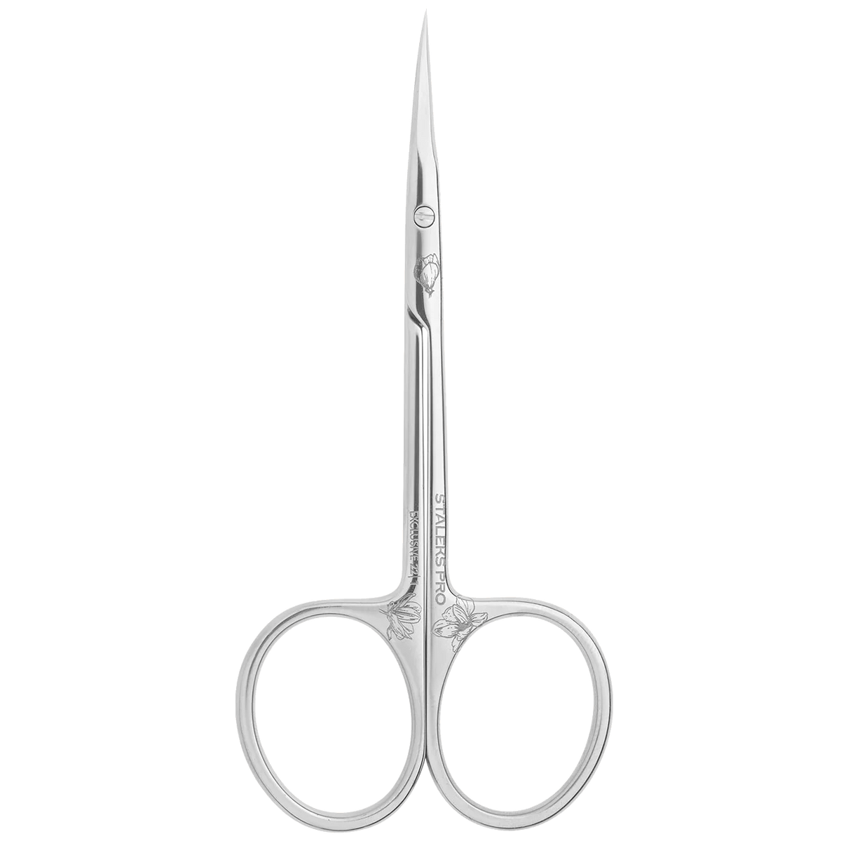 STALEKS PRO EXCLUSIVE 22 TYPE 1 PROFESSIONAL CUTICLE SCISSORS ELONGATED HANDLES MAGNOLIA SX-22/1M- STALEKS™