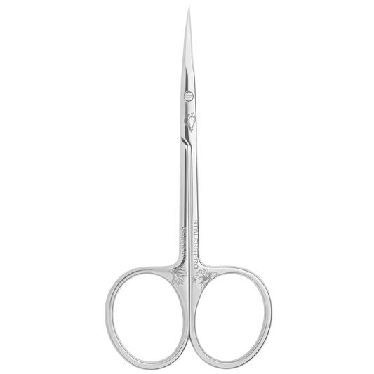 STALEKS PRO EXCLUSIVE 22 TYPE 1 PROFESSIONAL CUTICLE SCISSORS ELONGATED HANDLES MAGNOLIA SX-22/1M- STALEKS™
