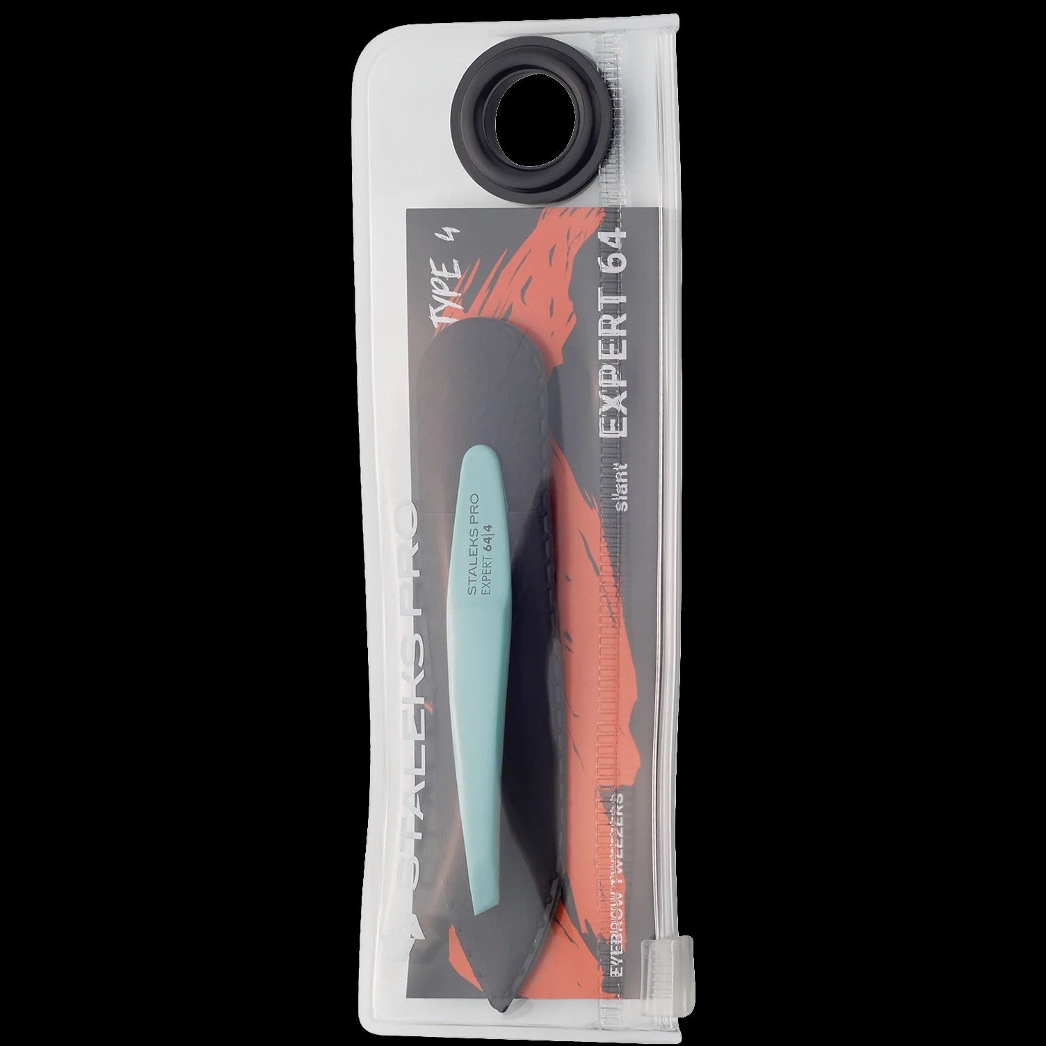 STALEKS PRO EXPERT 64 TYPE 4 EYEBROW TWEEZERS SLANT TE-64/4 - STALEKS™ by kvadrat store