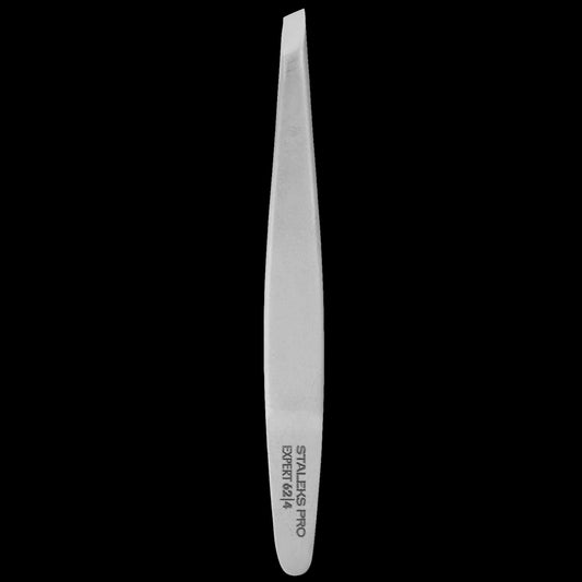 STALEKS PRO EXPERT 62 TYPE 4 EYEBROW TWEEZERS SLANT TE-62/4 - STALEKS™ by kvadrat store
