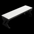 Shemax Hand Rest Comfort - White on black legs by kvadrat store