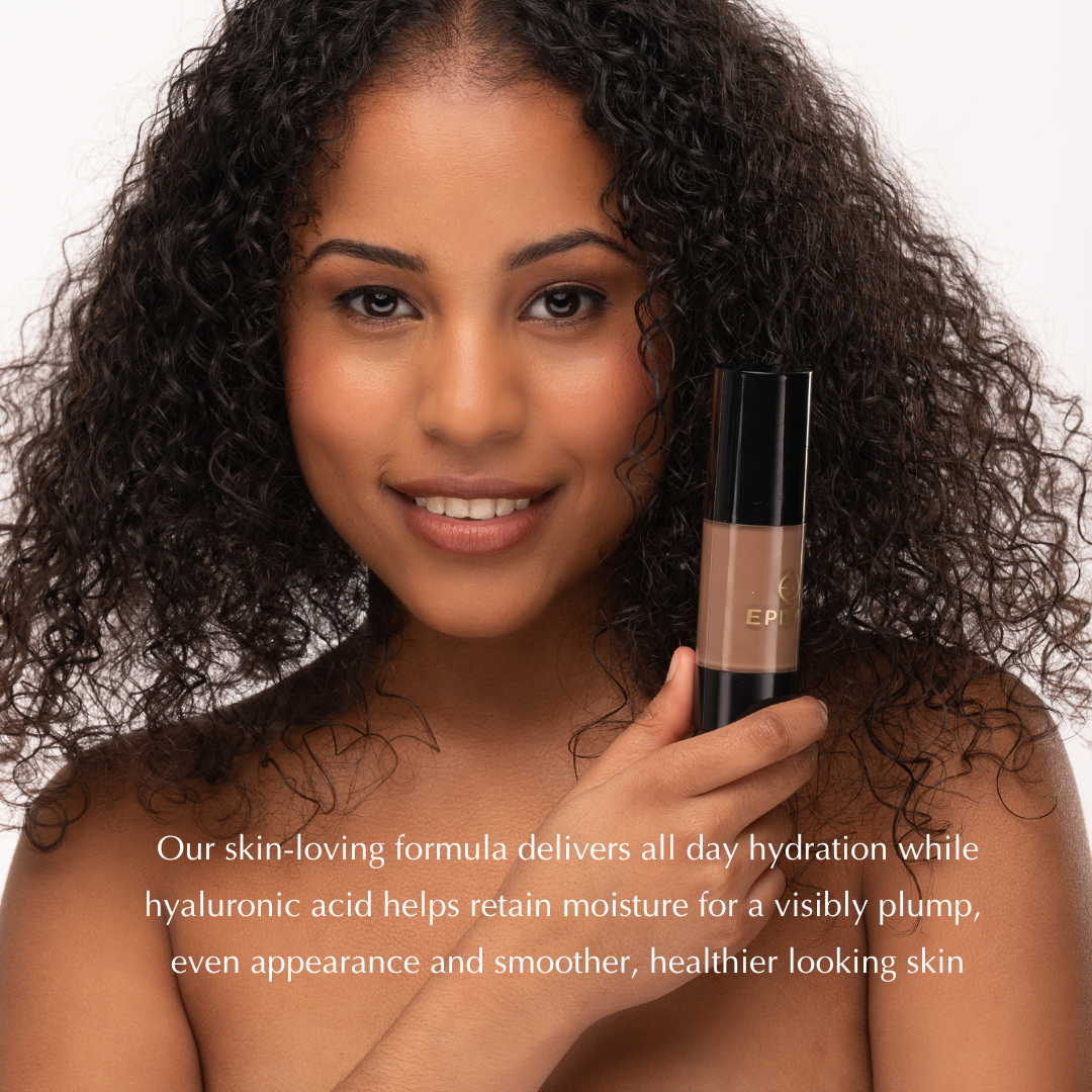 Breathable Full-Coverage Foundation – Dewy Finish, Hydrating, Vegan, Gluten-Free (SPF 15) by EpiLynx