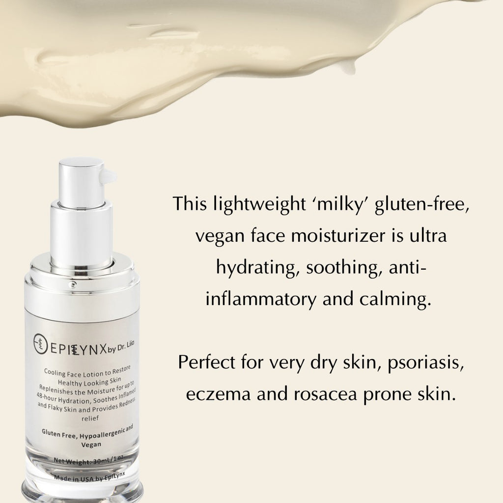 Lightweight Face Moisturizer for Sensitive & Dry Skin – Calming & Hydrating by EpiLynx
