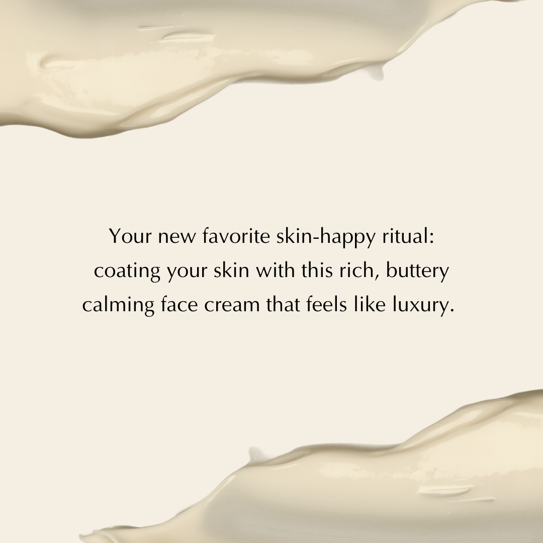 Rich Calming Cream for Dry, Stressed & Sensitive Skin - Vegan, Gluten-Free, Ultra-Hydrating by EpiLynx