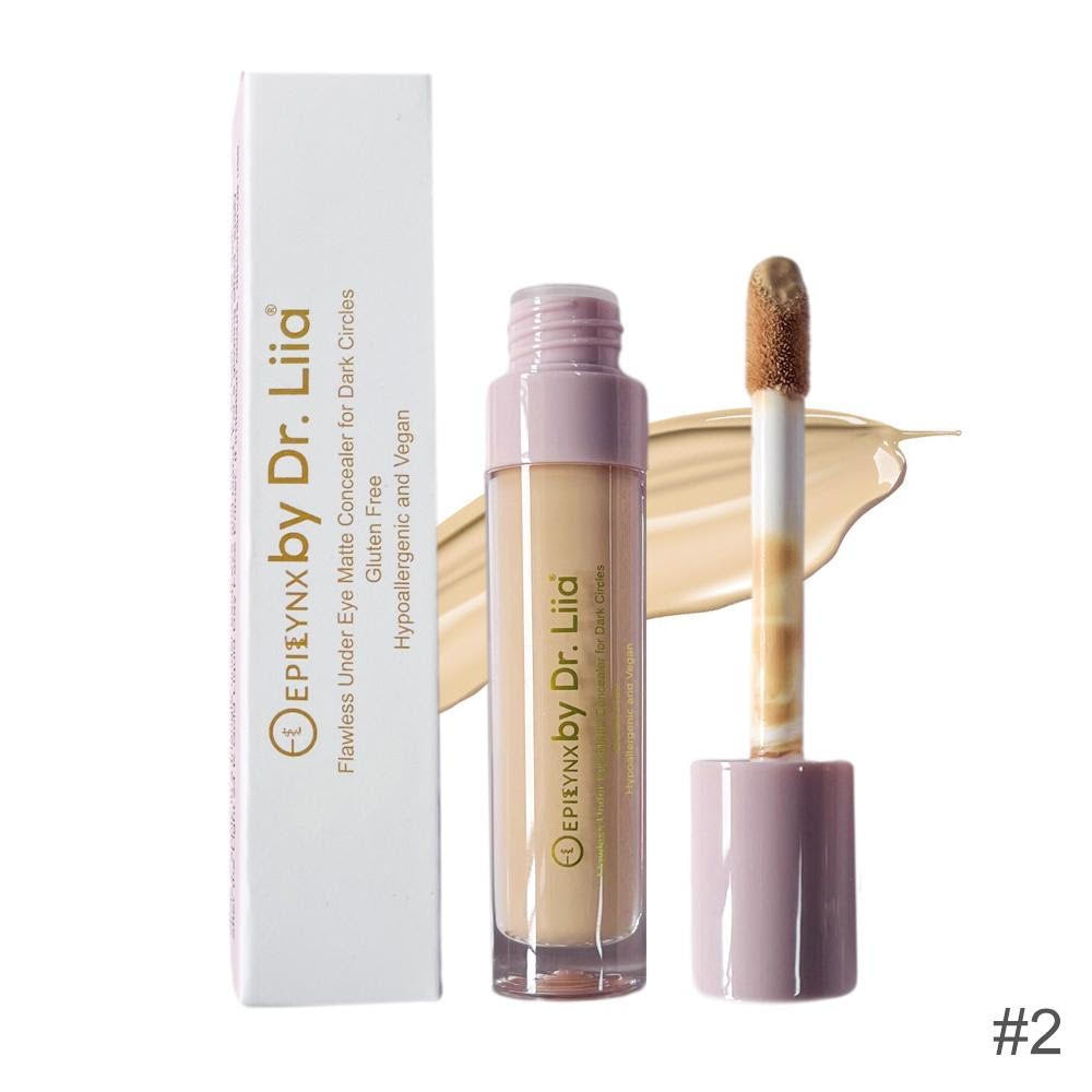Flawless Matte Concealer – Vegan, Gluten-Free, Full Coverage & Long-Wearing by EpiLynx