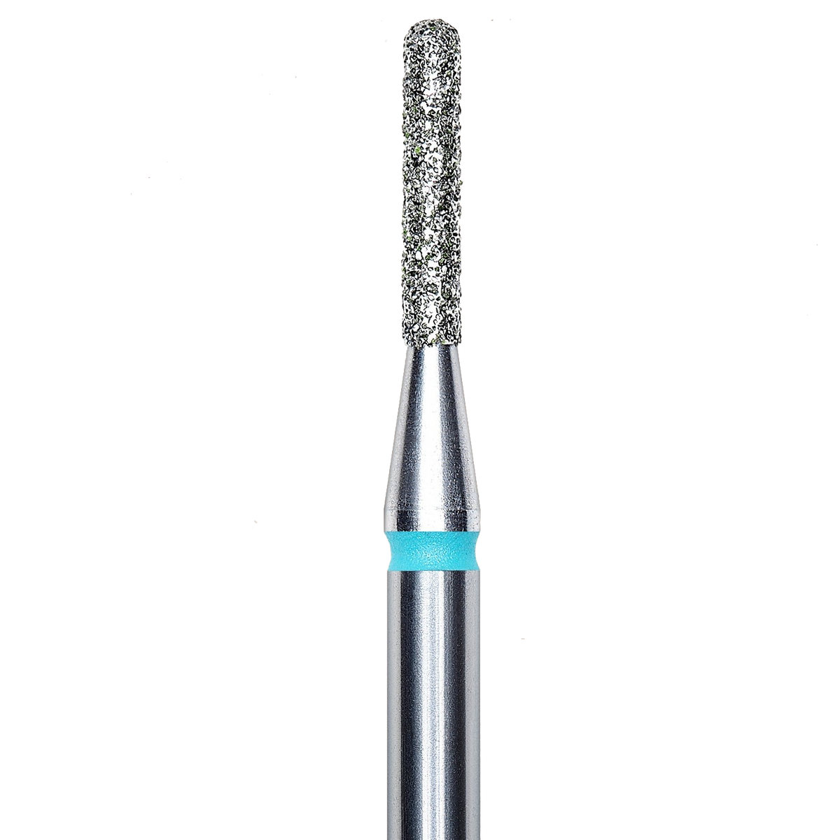 DIAMOND NAIL DRILL BIT, ROUNDED "CYLINDER", BLUE, HEAD DIAMETER 1.4/8MM (FA30B014/8) - STALEKS™
