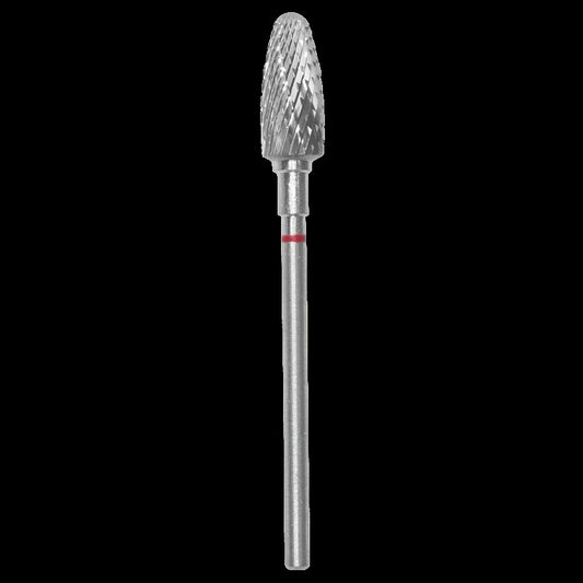 CARBIDE NAIL DRILL BIT, "CORN", RED, HEAD DIAMETER 6/14MM (FT90R060/14) (№71) - STALEKS™ by kvadrat store