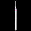 DIAMOND NAIL DRILL BIT, ROUNDED "CYLINDER", RED, HEAD DIAMETER 1.4/8MM (FA30R014/8) - STALEKS™ by kvadrat store
