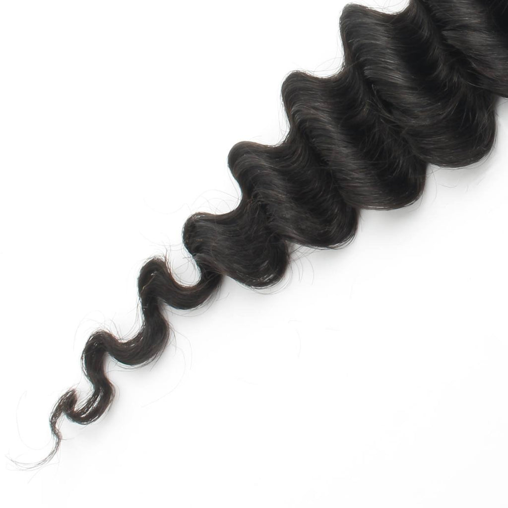 Deep Wave 2x6 HD Lace Human Hair Closure by Private Label