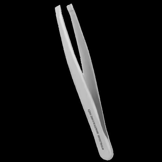 STALEKS BEAUTY & CARE 10 TYPE 1 EYEBROW TWEEZERS WIDE STRAIGHT TBC-10/1 - STALEKS™ by kvadrat store
