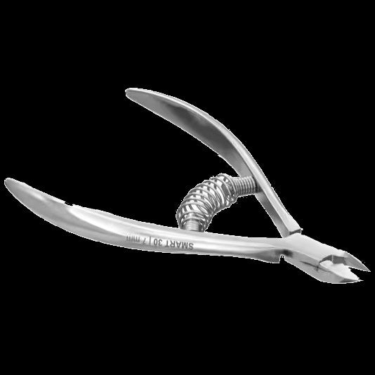 STALEKS Pro Smart 30 Spring Cuticle Nippers Full Jaw 0.27 Inch, 7 mm Ns-30-7 by kvadrat store