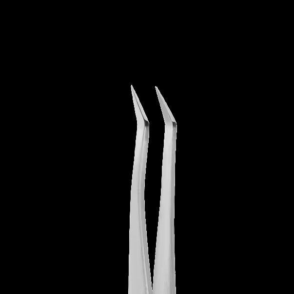 STALEKS PRO EXPERT 40 TYPE 13 PROFESSIONAL EYELASH TWEEZERS CURVED L-SHAPED, 40' TE-40/13 - STALEKS™ by kvadrat store