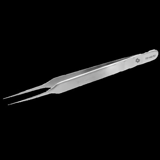 STALEKS PRO EXPERT 40 TYPE 10 EYELASH TWEEZERS STRAIGHT EDGE TE-40/10 - STALEKS™ by kvadrat store