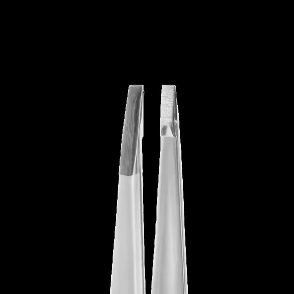 STALEKS PRO EXPERT 10 TYPE 2 EYEBROW TWEEZERS STRAIGHT TE-10/2 - STALEKS™ by kvadrat store